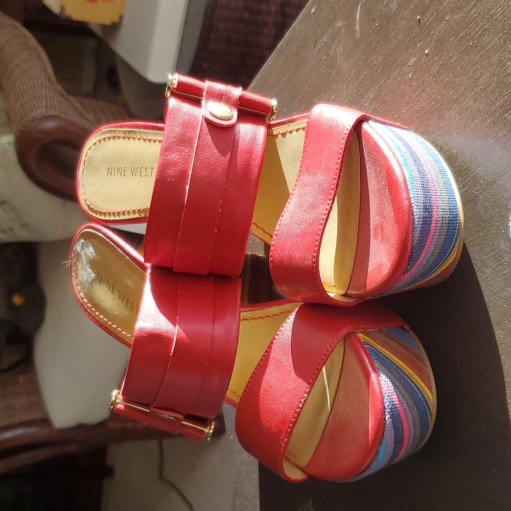NINE WEST wedge Sandals